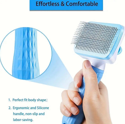 Pet Deshedding Grooming Brush