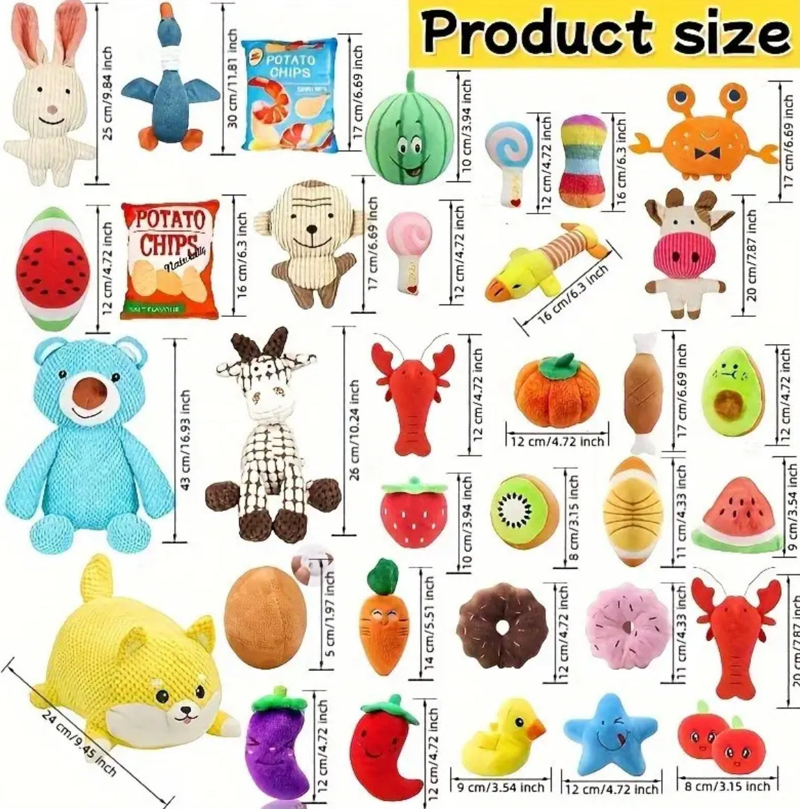 3pcs random Bite-Resistant Dog Toy Set