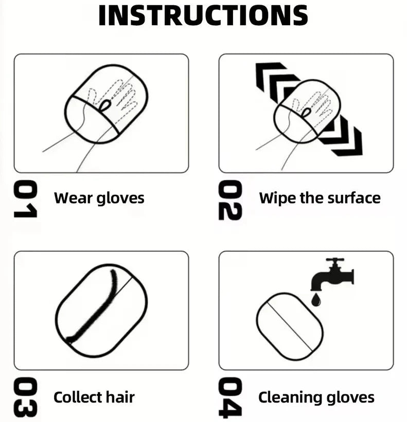 Pet Hair Remover Glove