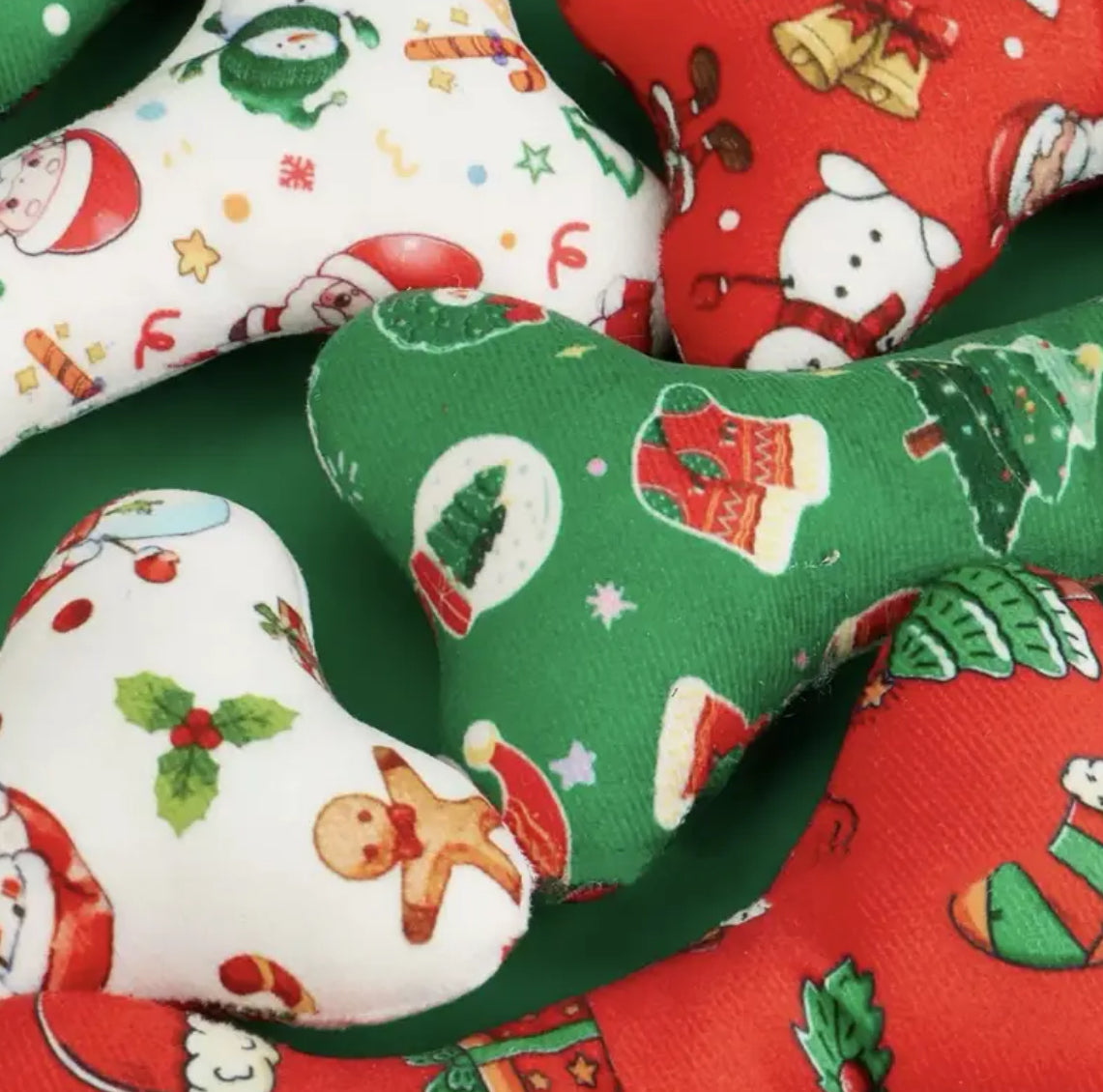 Squeaky Dog Toy Bone