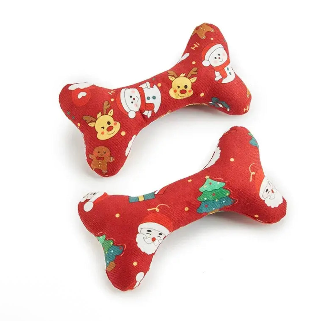 Squeaky Dog Toy Bone